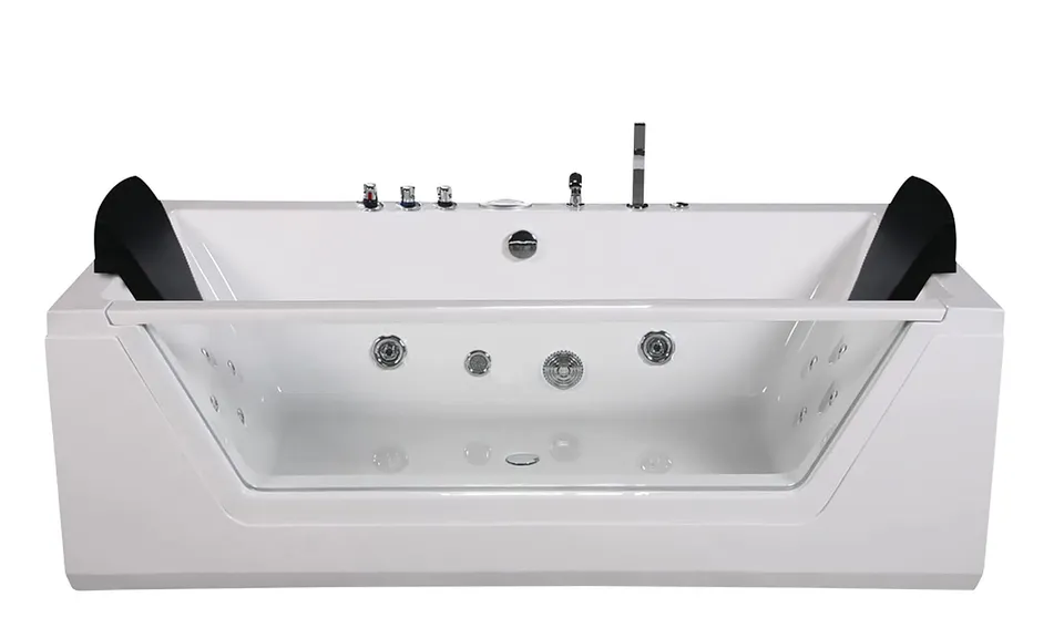 jet-line-whirlpool-lugano-eckbadewanne-xxl-1850x900-mm-f-r-2-personen-mit-heizun image 1